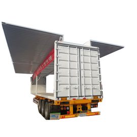 2 axles wing Semi Trailer