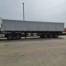 Starway 100ton 3 axles  Side Dump semi Trailer for sale