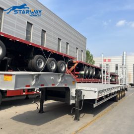 Starway 5 axles lowbed semi trailer For sale