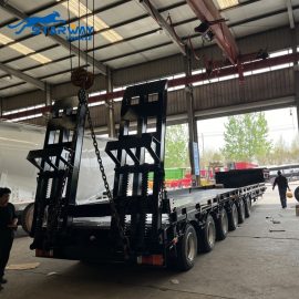 Starway 6 axles lowbed semi trailer For sale