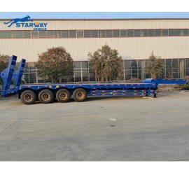 Starway 4 axles lowbed semi trailer For sale