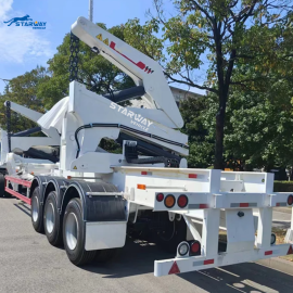 40ft and 20ft container side Loader lifter semi trailer